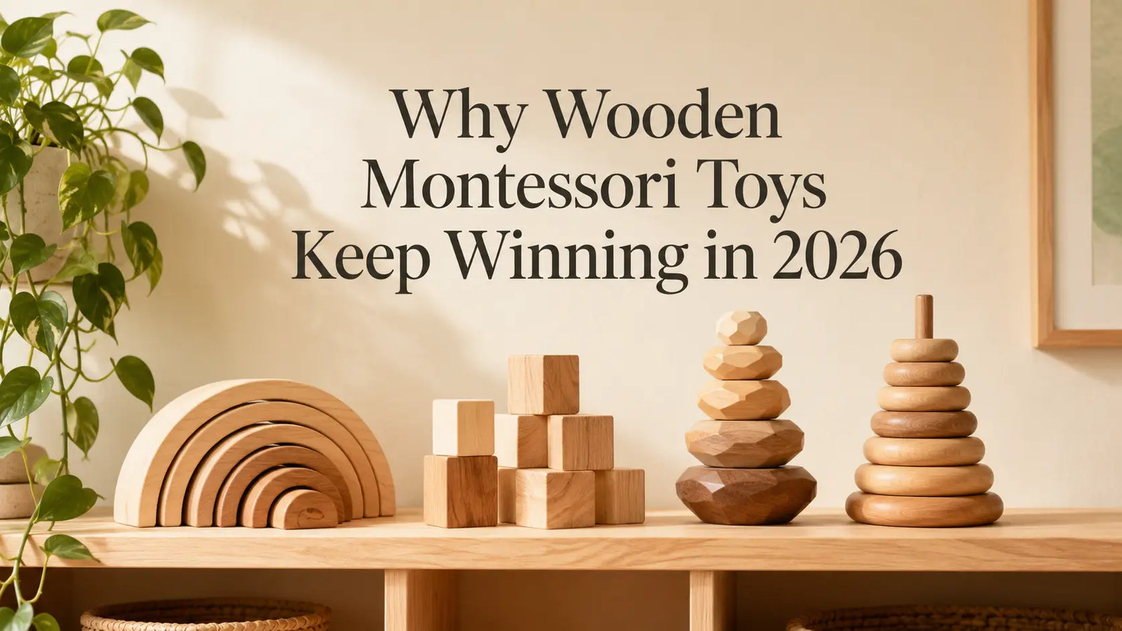 Why Wooden Montessori Toys Keep Winning Shelf Space in 2026