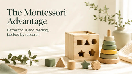 Big Montessori Study: Better Reading and Memory by Kindergarten — at Lower Cost