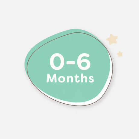 Gentle wooden Montessori toys for newborns 0 to 6 months styled on a soft cream background